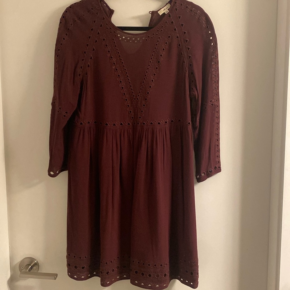 Wilfred burgundy dress